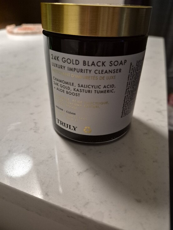 TRULY Other - TRULY 24K Gold Black Soap Cleanser DEADSTOCK